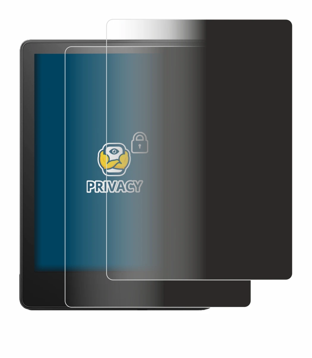 Image of the device Amazon Kindle Paperwhite 2021 (11th Gen.) with a wide variety of screen protectors.