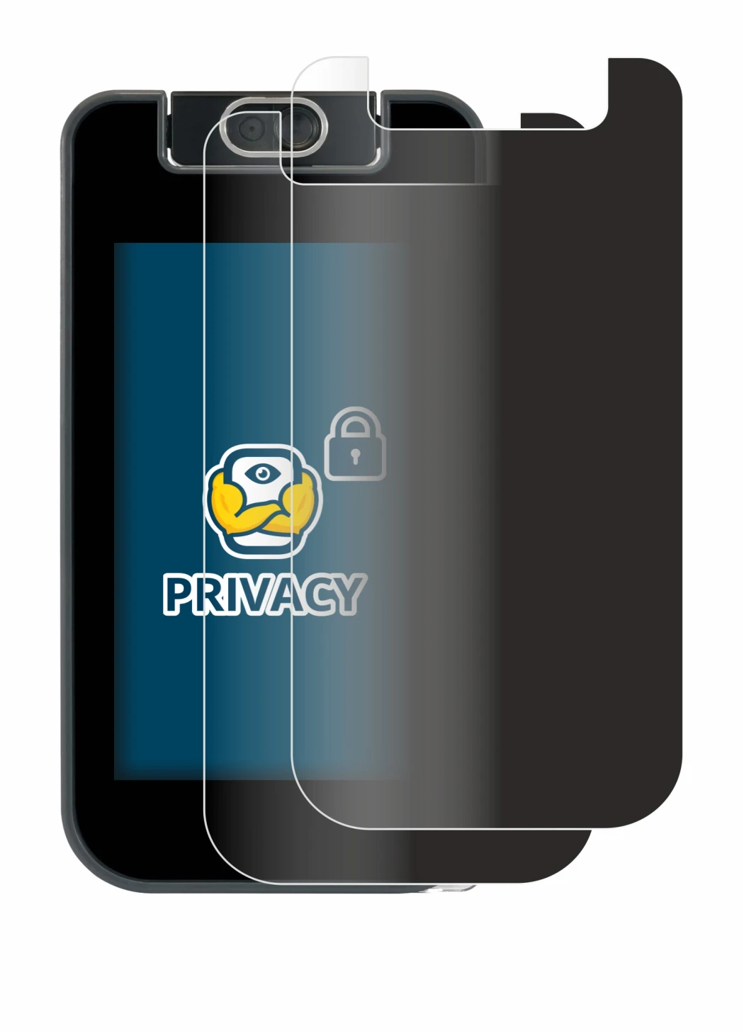 Image of the device Vtech Kidicom Advance 3.0 with a wide variety of screen protectors.