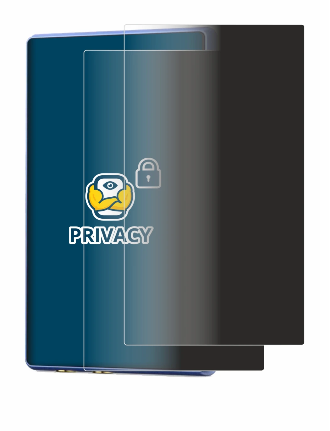 Image of the device iBasso DX170 with a wide variety of screen protectors.