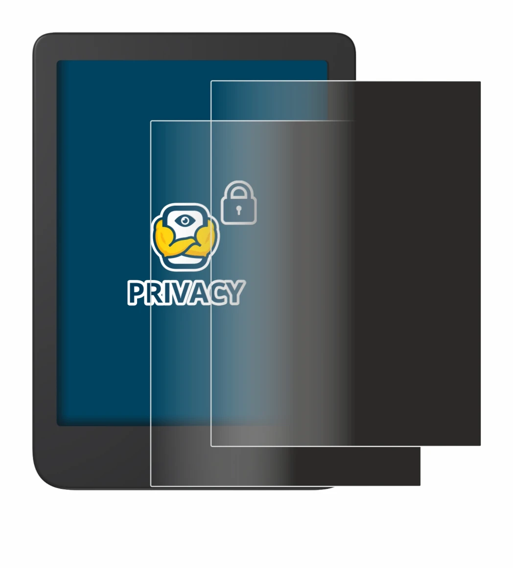 Image of the device Tolino Shine 4 with a wide variety of screen protectors.