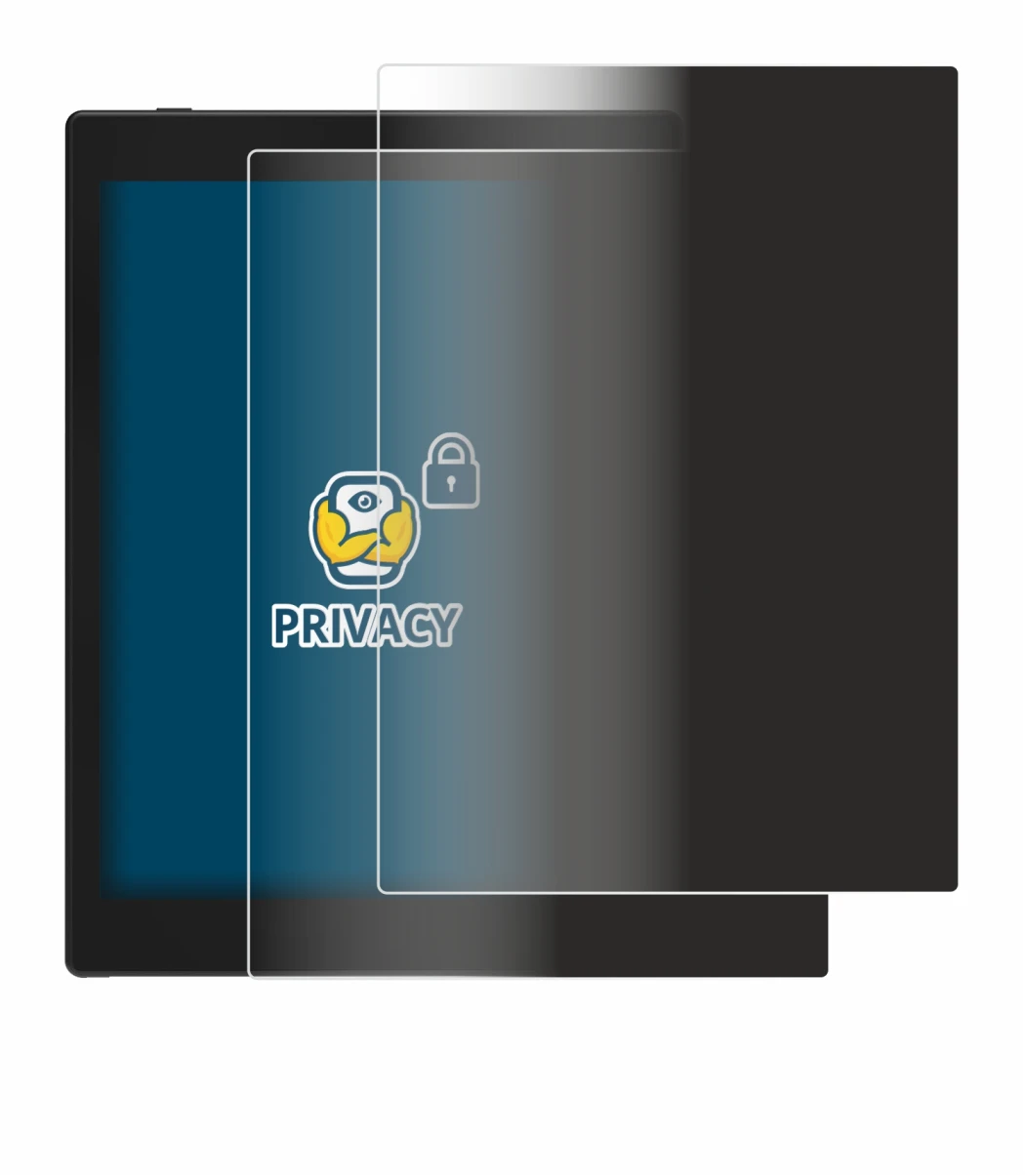 Image of the device Boox Tab Mini C with a wide variety of screen protectors.