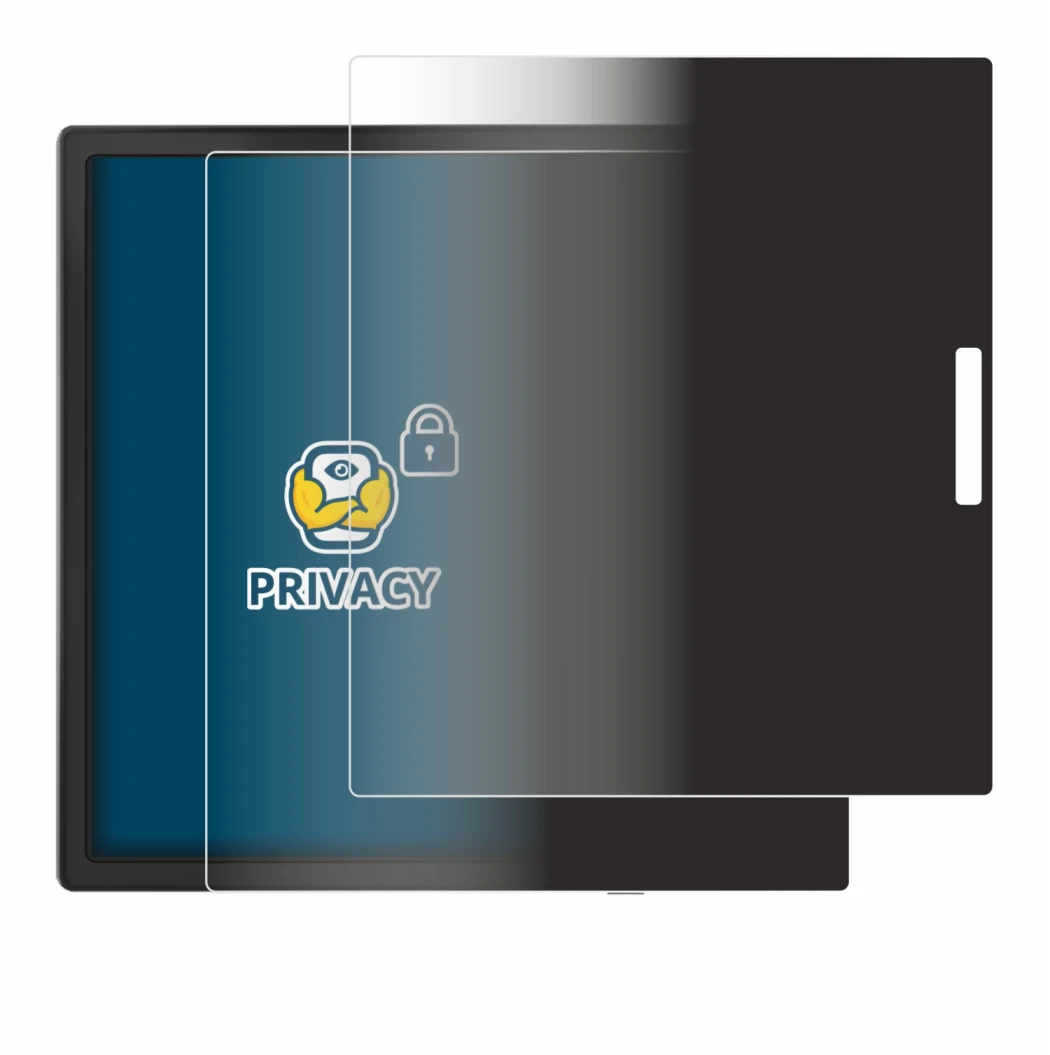 Image of the device Boox Page with a wide variety of screen protectors.