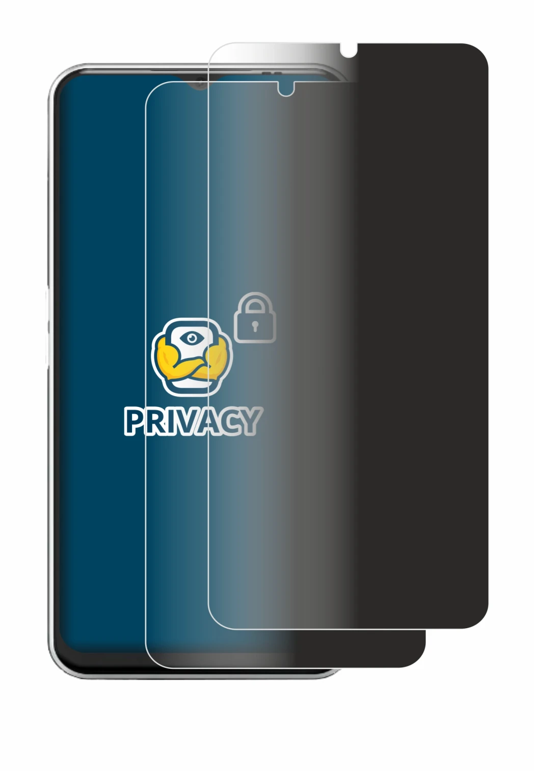 Image of the device Emporia Smart 6 with a wide variety of screen protectors.