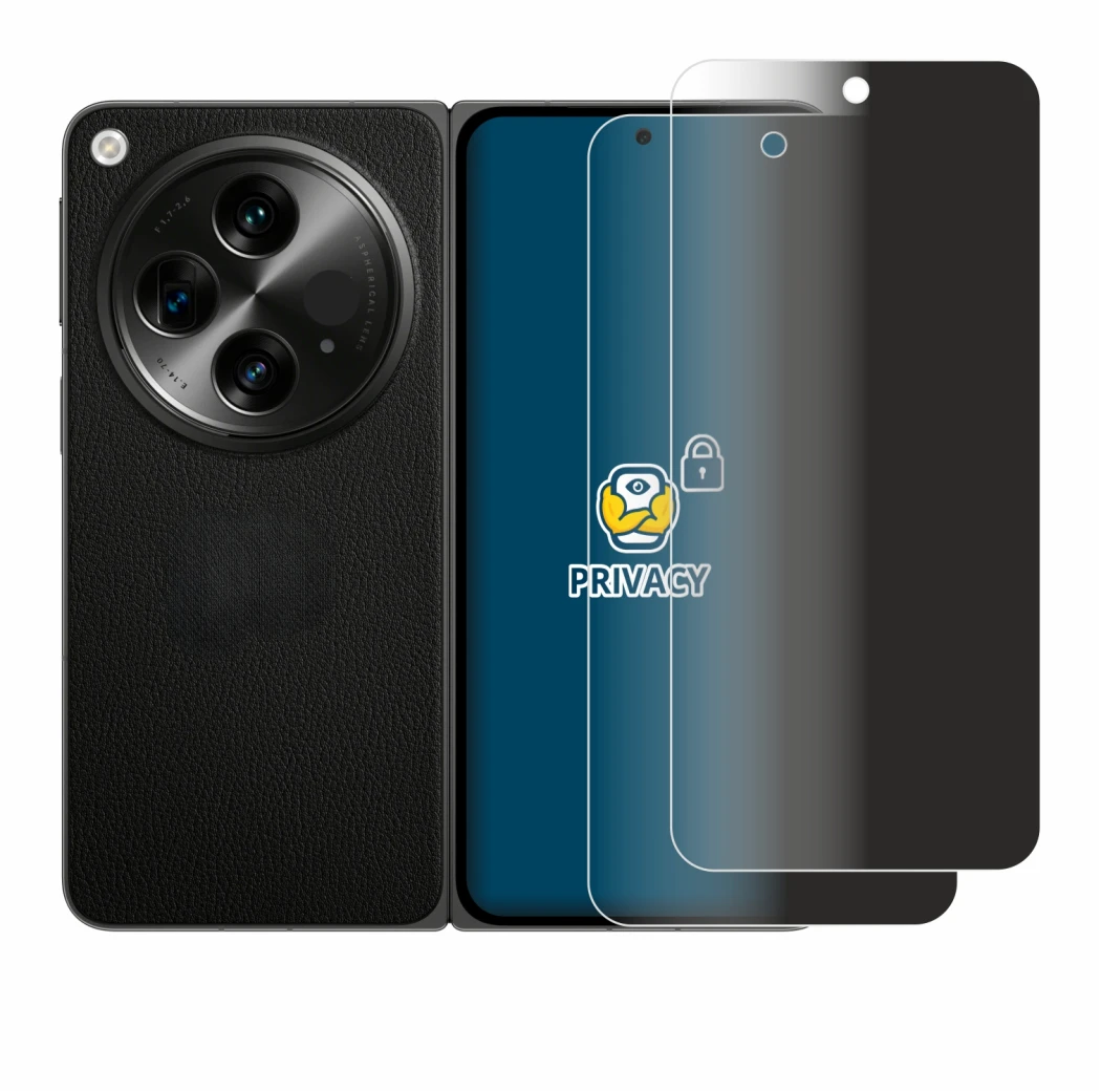 Image of the device OnePlus Open with a wide variety of screen protectors.