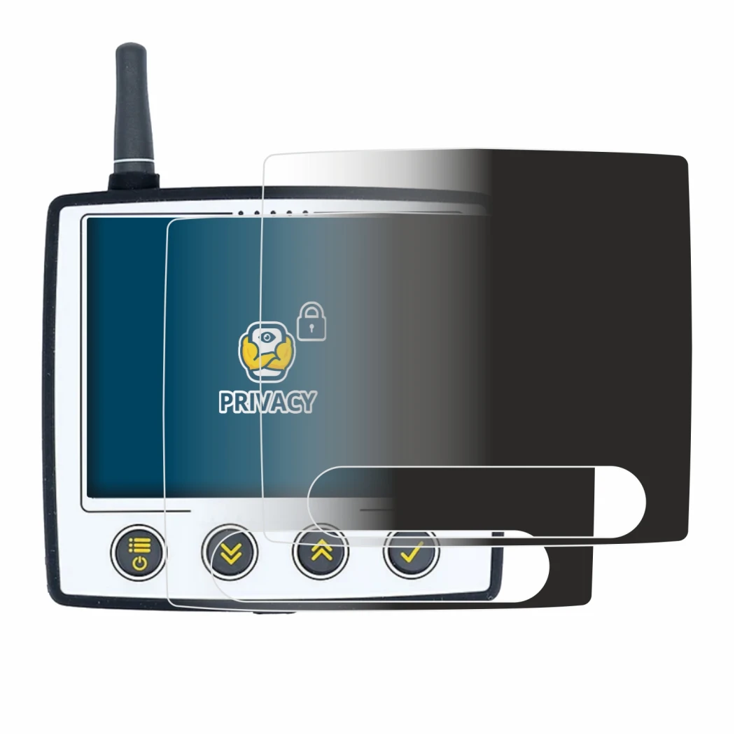 Image of the device Skytraxx 5 with a wide variety of screen protectors.