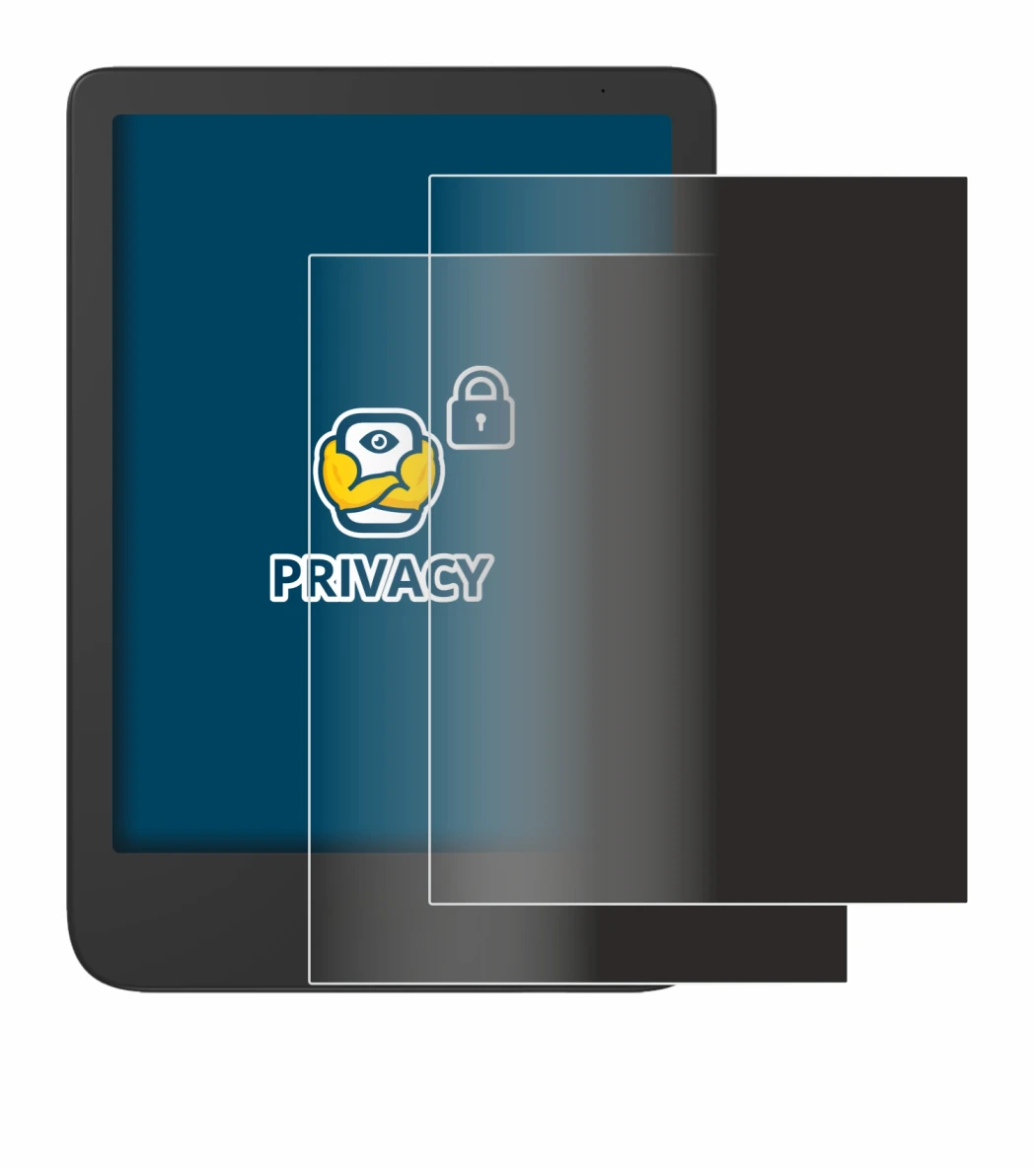 Image of the device Tolino Shine 5 Color 2024 with a wide variety of screen protectors.