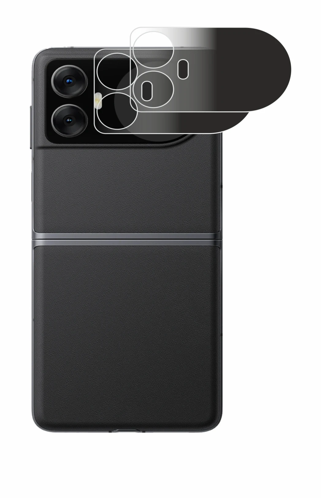 Image of the device Blackview Hero 10 (Outer display) with a wide variety of screen protectors.