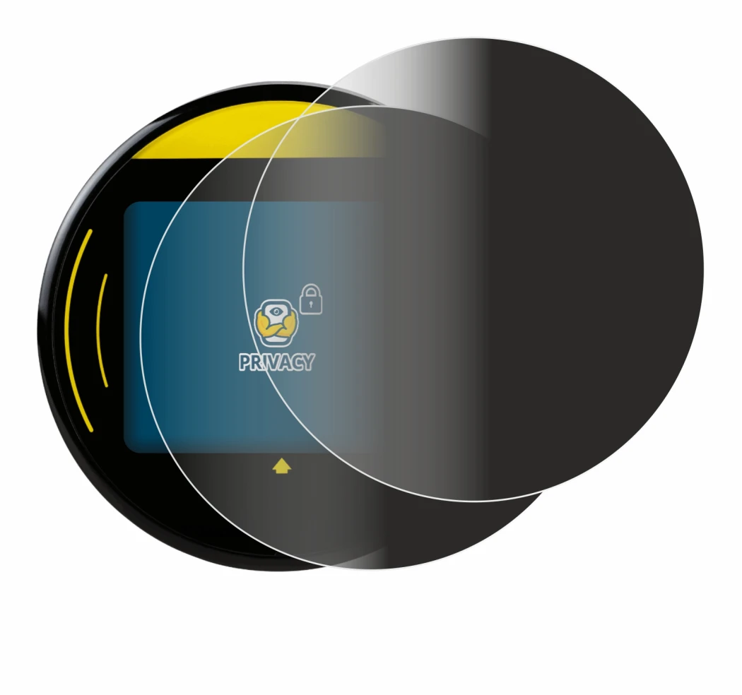Image of the device Nayax Onyx with a wide variety of screen protectors.