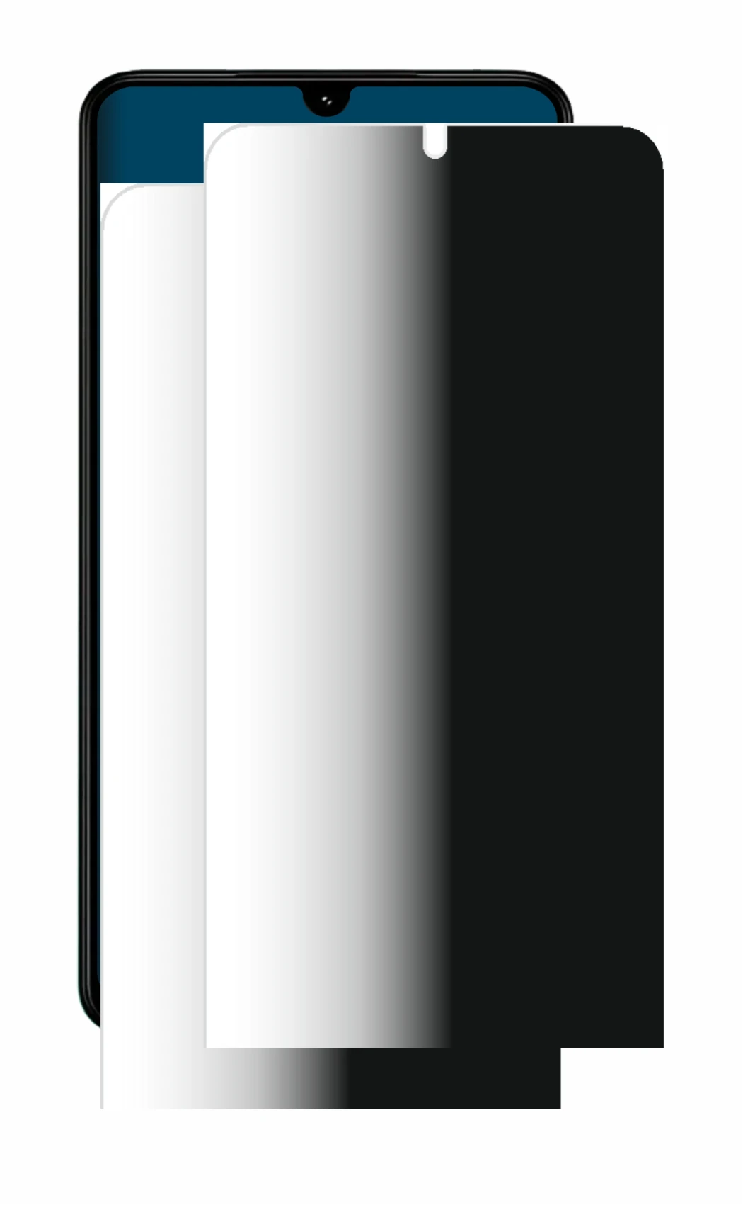 Image of the device Xiaomi Poco C71 with a wide variety of screen protectors.