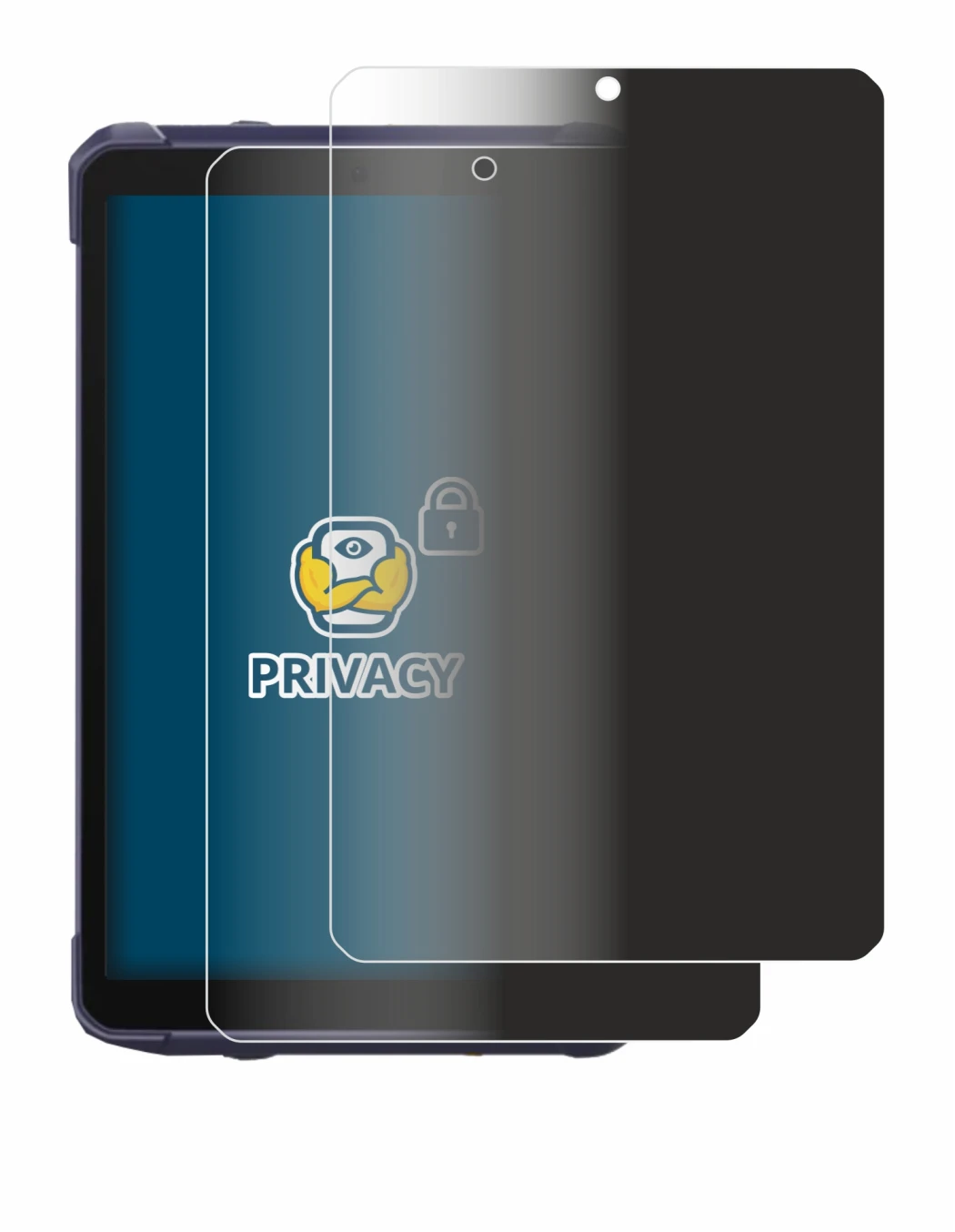 Image of the device CHCNAV LT800 with a wide variety of screen protectors.