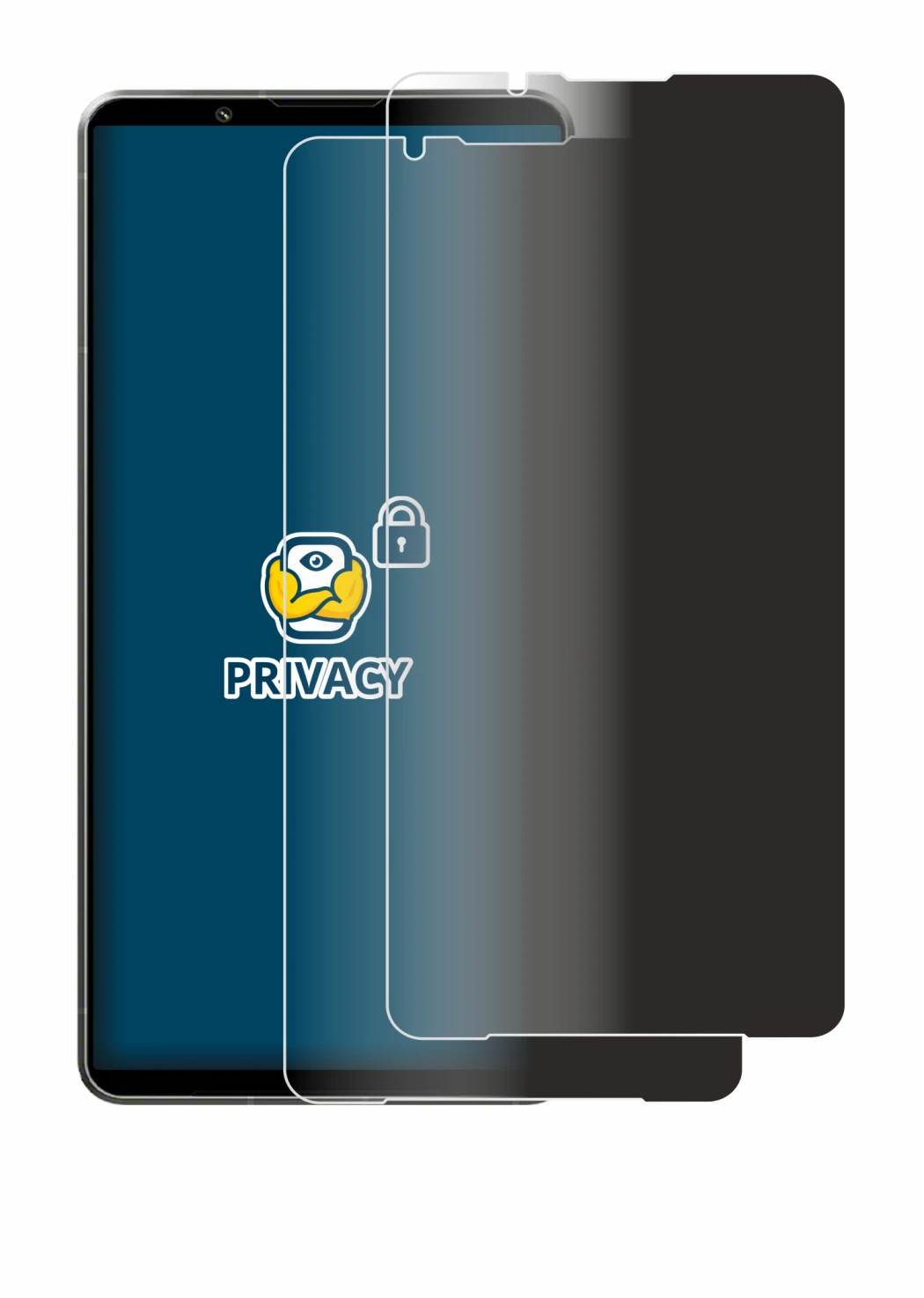 Image of the device Sony Xperia 1 VII with a wide variety of screen protectors.