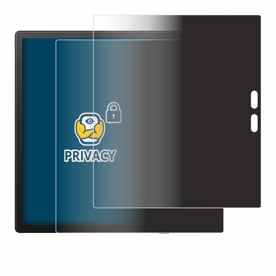 Image of the device Boox Go Color 7 Gen II with a wide variety of screen protectors.