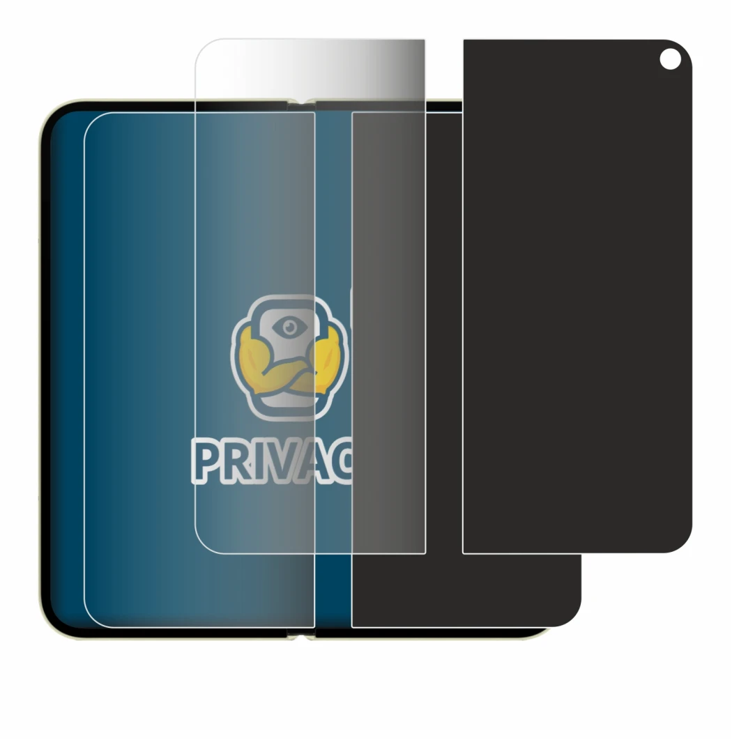 Image of the device Google Pixel 10 Pro Fold (Inner display) with a wide variety of screen protectors.