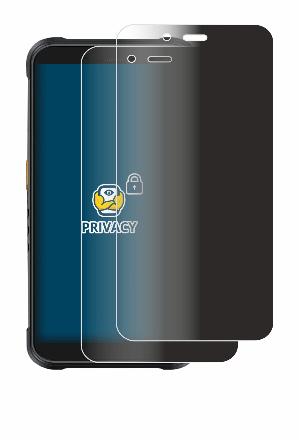 Image of the device Ulefone RugKing with a wide variety of screen protectors.