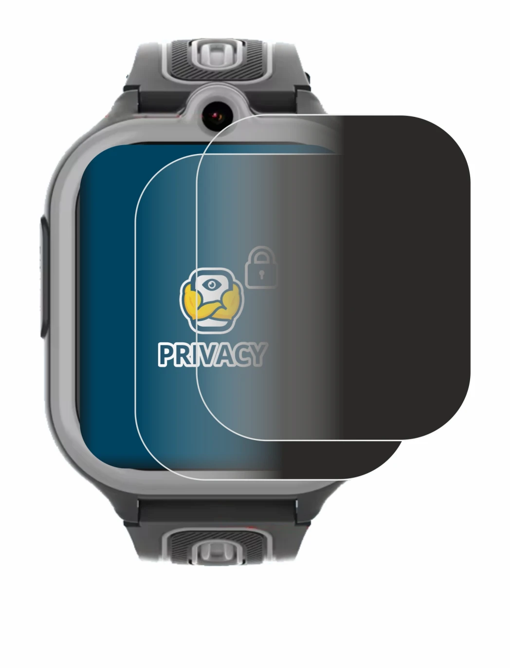 Image of the device Valdus DF91 with a wide variety of screen protectors.