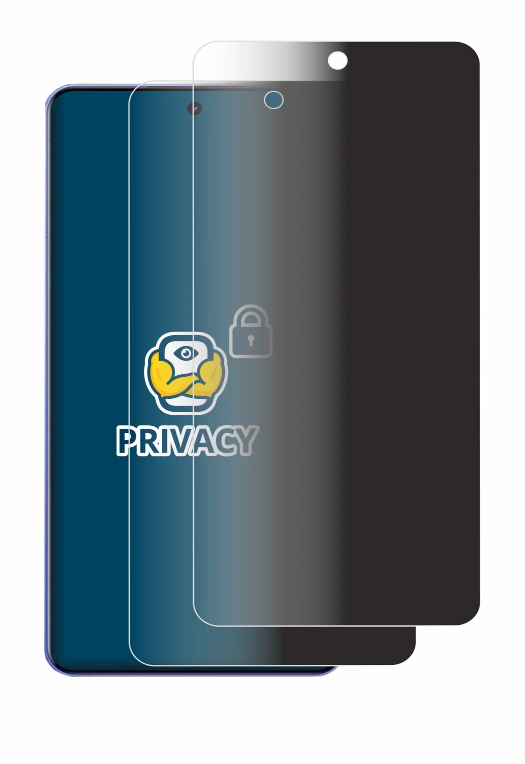 Image of the device realme Narzo Power with a wide variety of screen protectors.