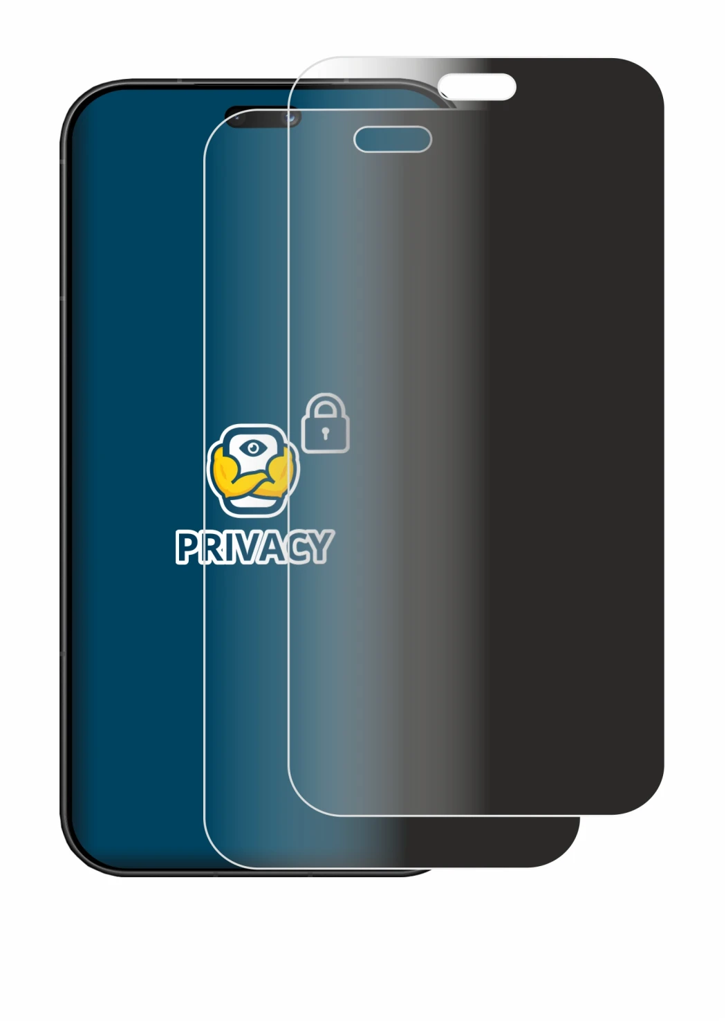 Image of the device Huawei Pura 90 with a wide variety of screen protectors.