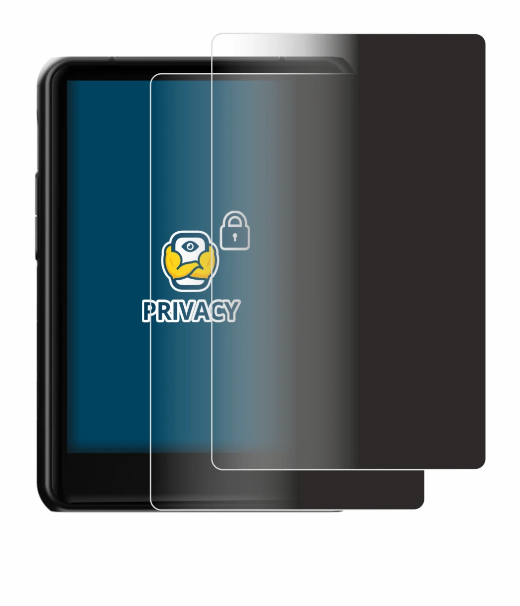 Image of the device Hiby R3 Pro II with a wide variety of screen protectors.