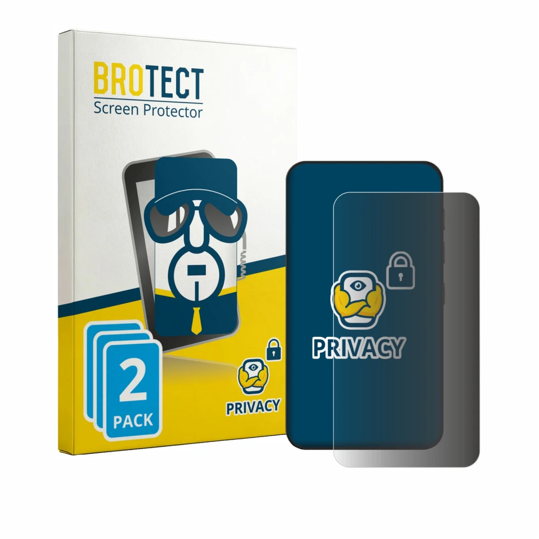 Front side of a product packaging with the brand logo BROTECT. Next to it is the device innioasis G3 shown with the correspond