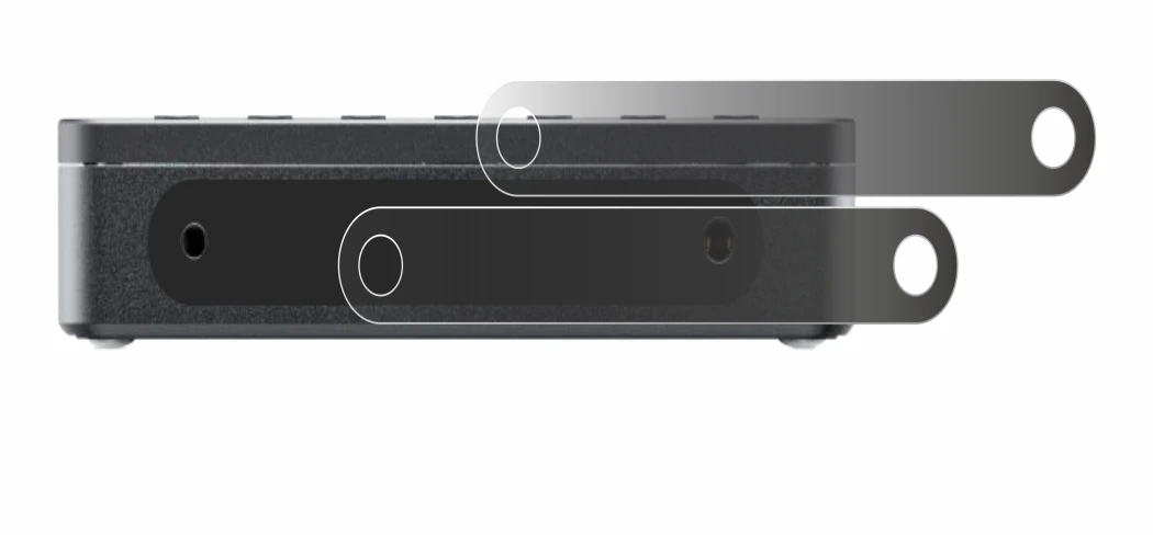 Image of the device FiiO DM13 BT with a wide variety of screen protectors.
