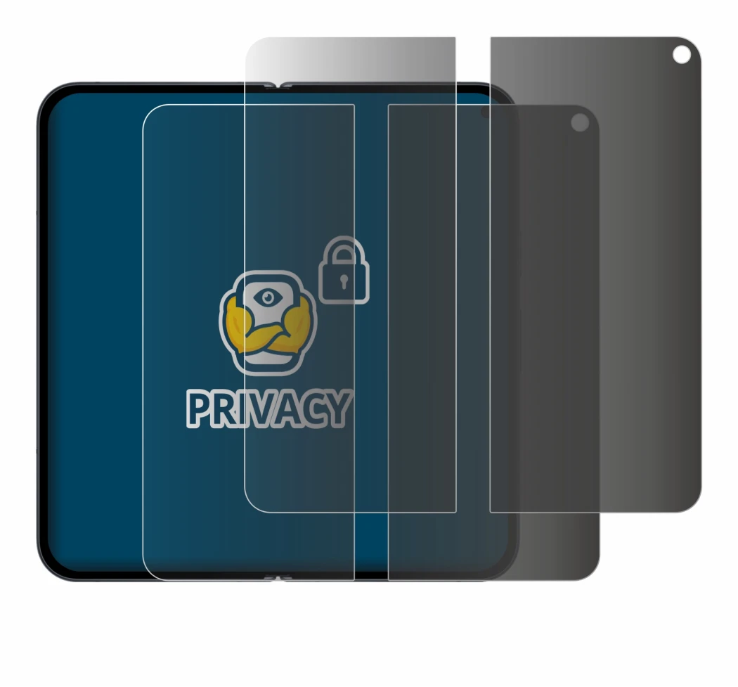 Image of the device Google Pixel 11 Pro Fold (Inner display) with a wide variety of screen protectors.