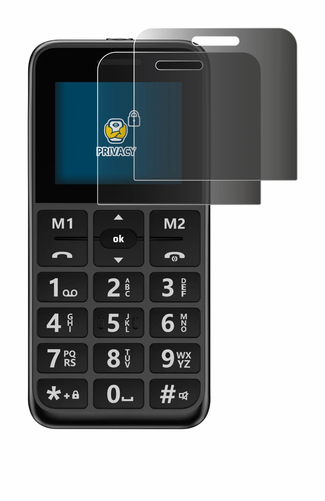 Image of the device Peaq PMP 92 with a wide variety of screen protectors.