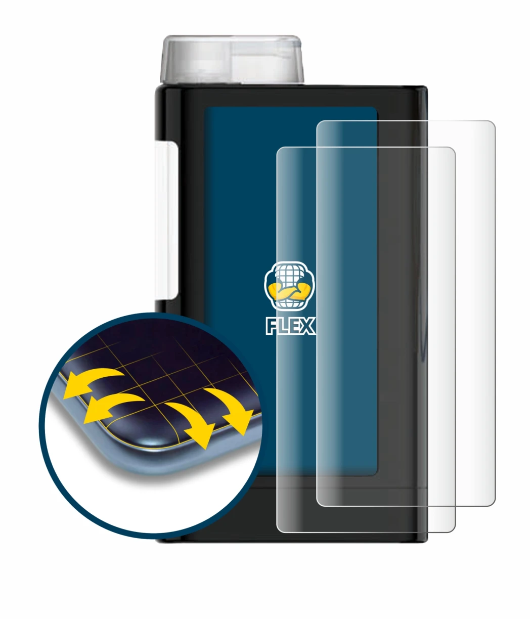 Image of the device Mylife YpsoPump with a wide variety of screen protectors.