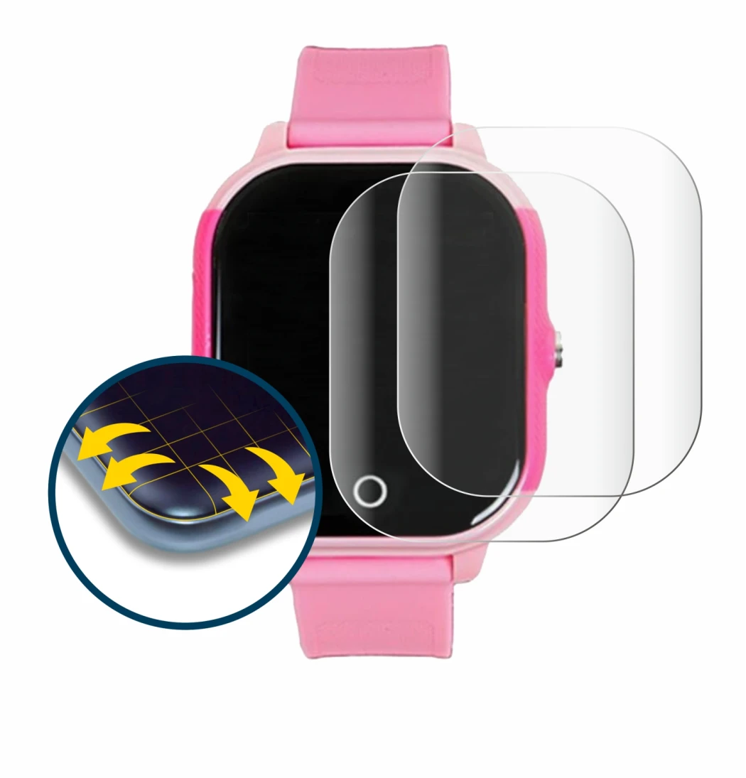 Image of the device SaveFamily Junior with a wide variety of screen protectors.