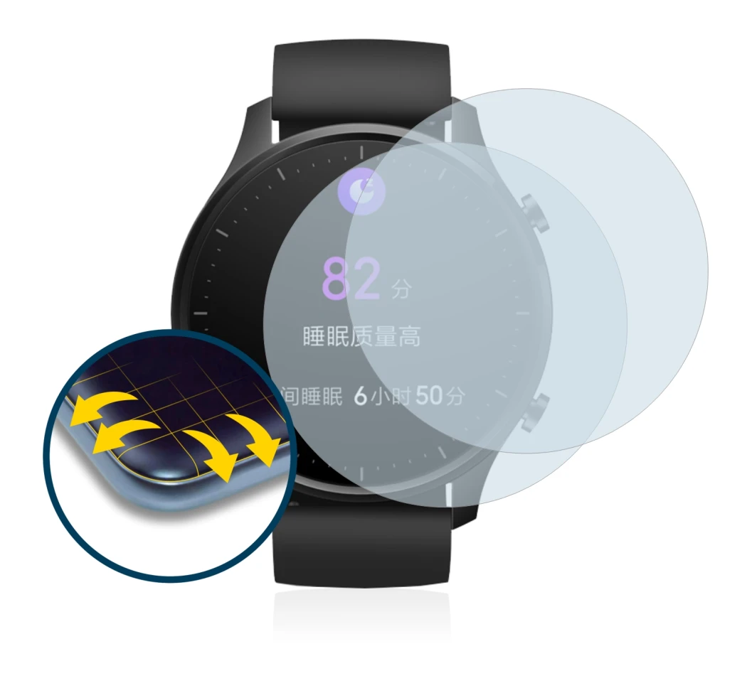 Image of the device Xiaomi Mi Watch Revolve with a wide variety of screen protectors.