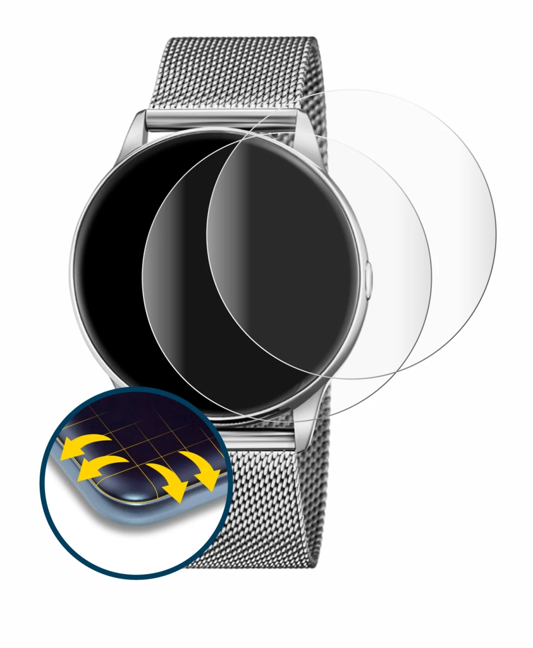 Image of the device Lotus Smartime 50000/1 with a wide variety of screen protectors.