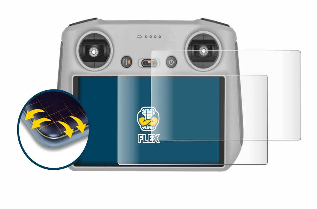 Image of the device DJI RC Controller with a wide variety of screen protectors.