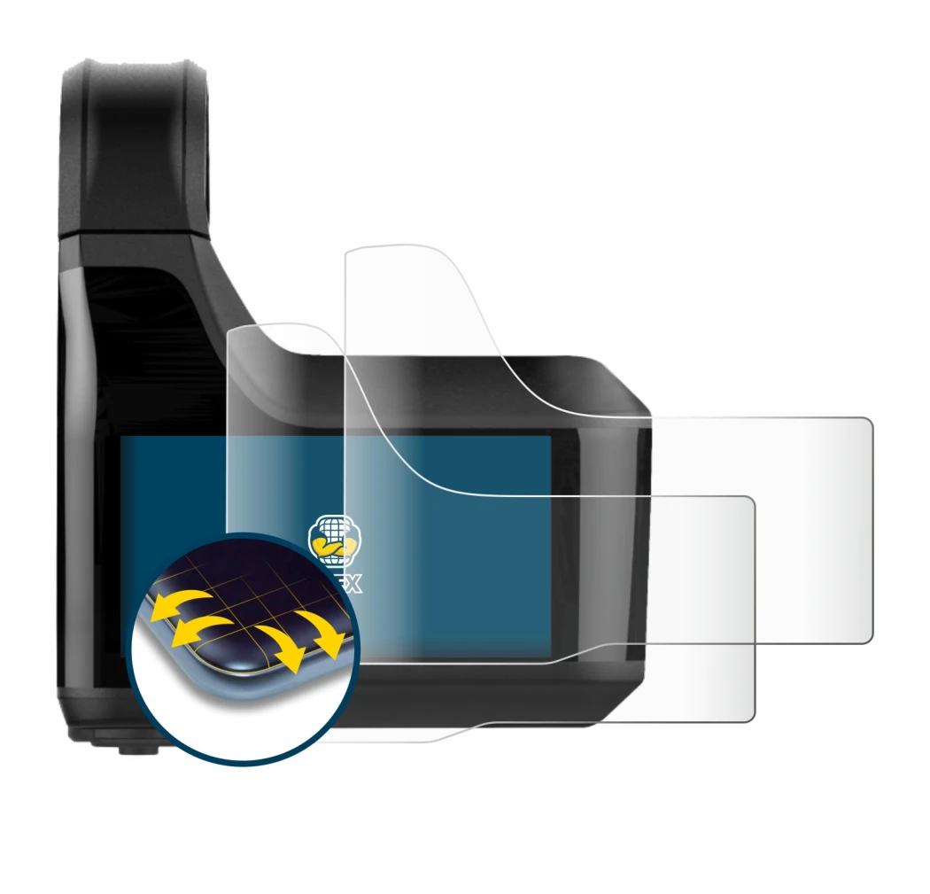 Image of the device Shimano Steps SC-EM800 with a wide variety of screen protectors.