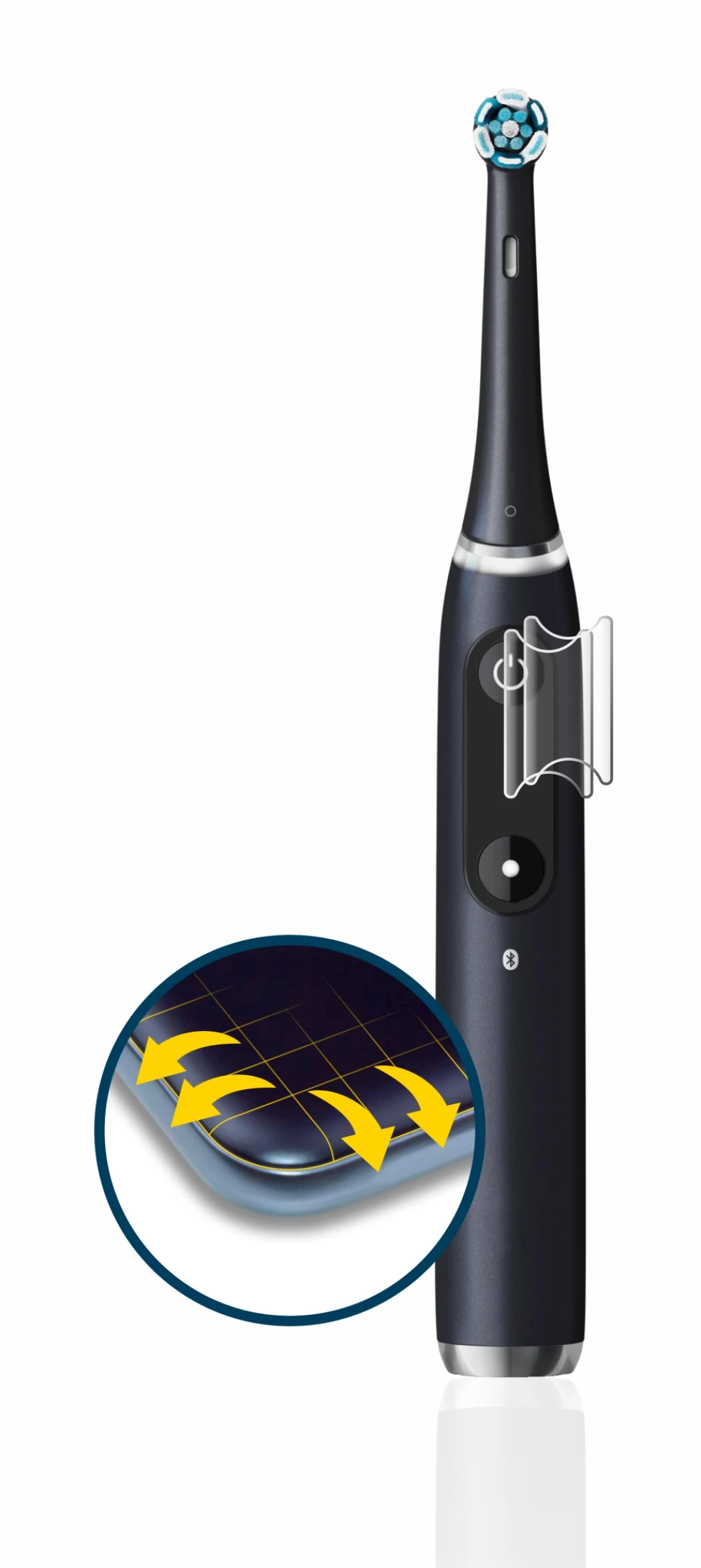 Image of the device Oral-B iO 6 with a wide variety of screen protectors.