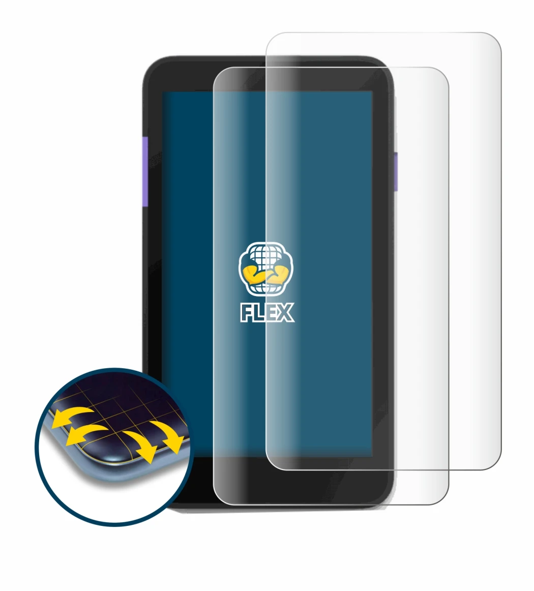 Image of the device Zettle Terminal (by Paypal) with a wide variety of screen protectors.