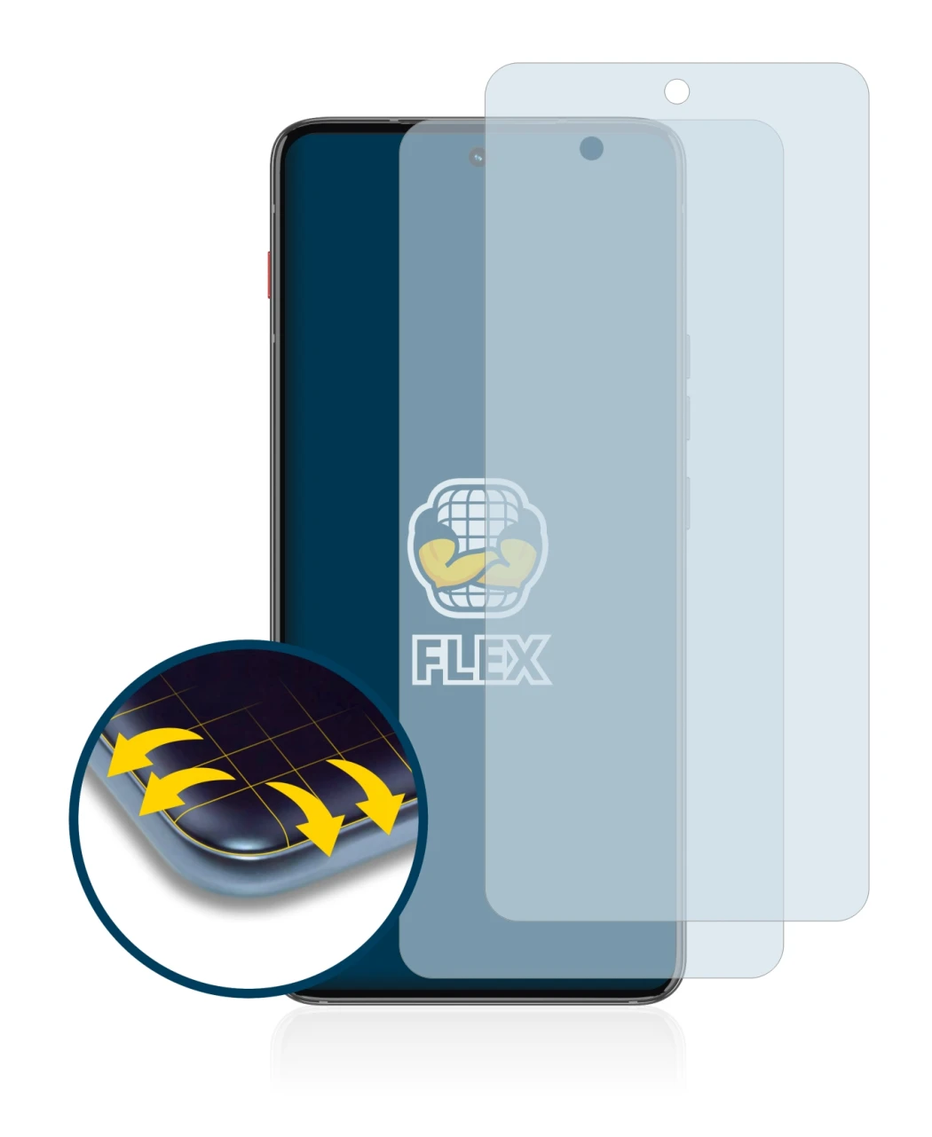 Image of the device Motorola ThinkPhone with a wide variety of screen protectors.