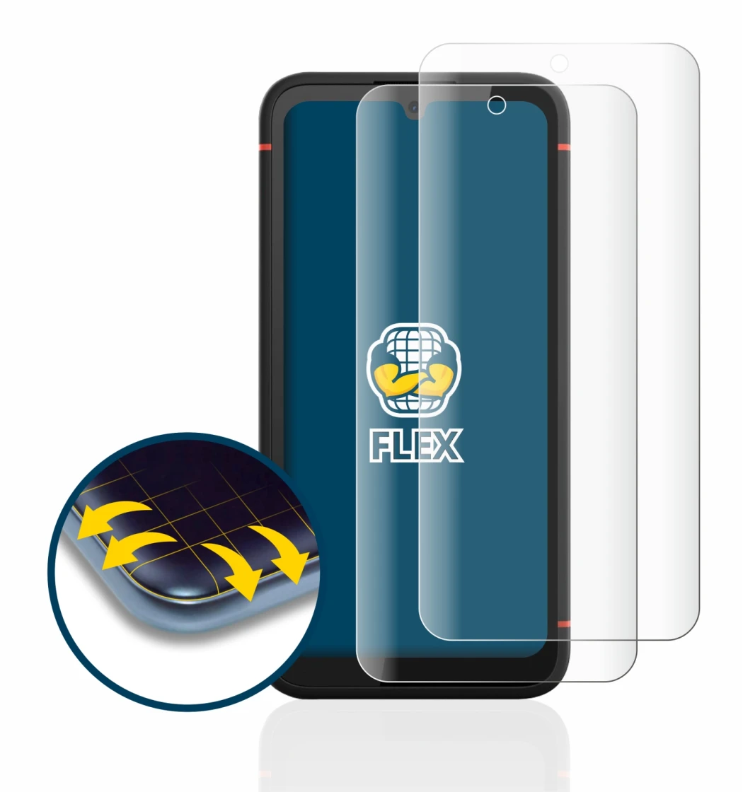 Image of the device Gigaset GX4 with a wide variety of screen protectors.