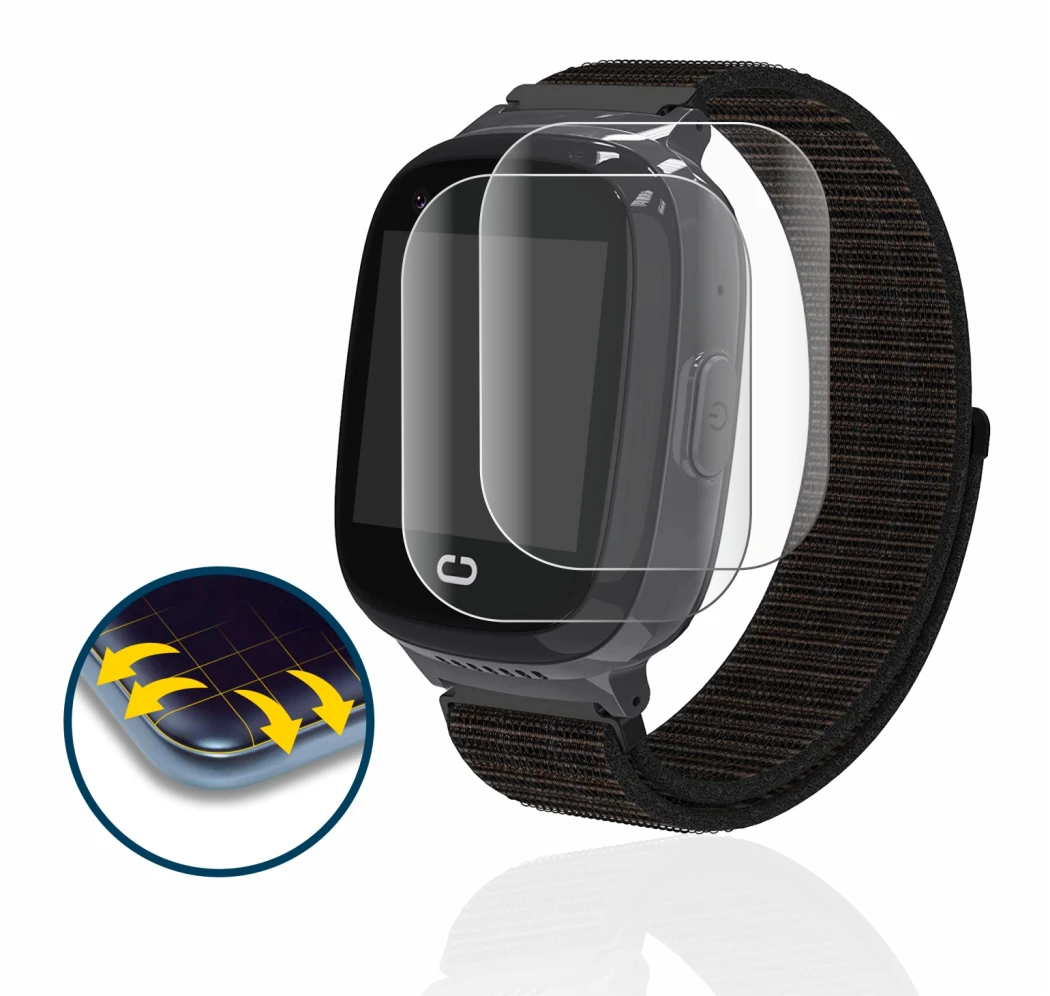 Image of the device Pthtechus 4G GPS T30 with a wide variety of screen protectors.