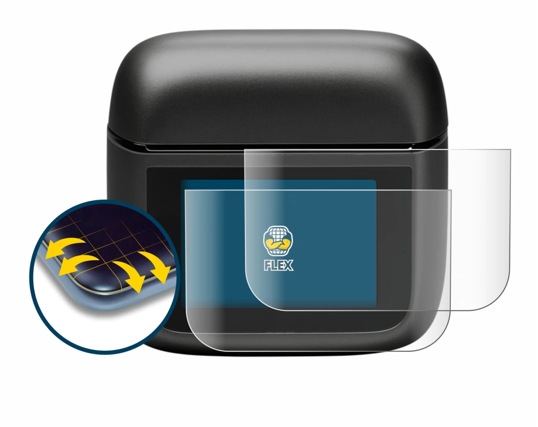 Image of the device JBL Tour Pro 3 with a wide variety of screen protectors.
