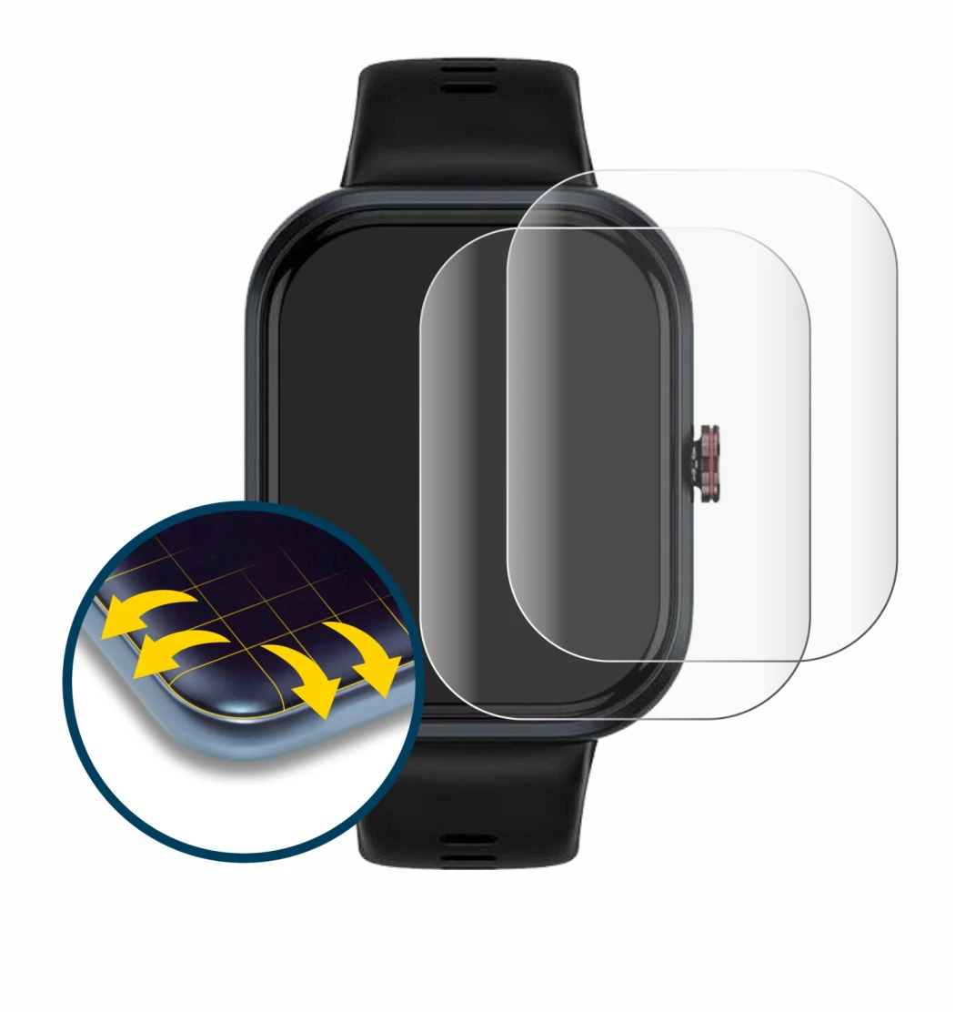 Image of the device Honor Choice Connected Watch with a wide variety of screen protectors.