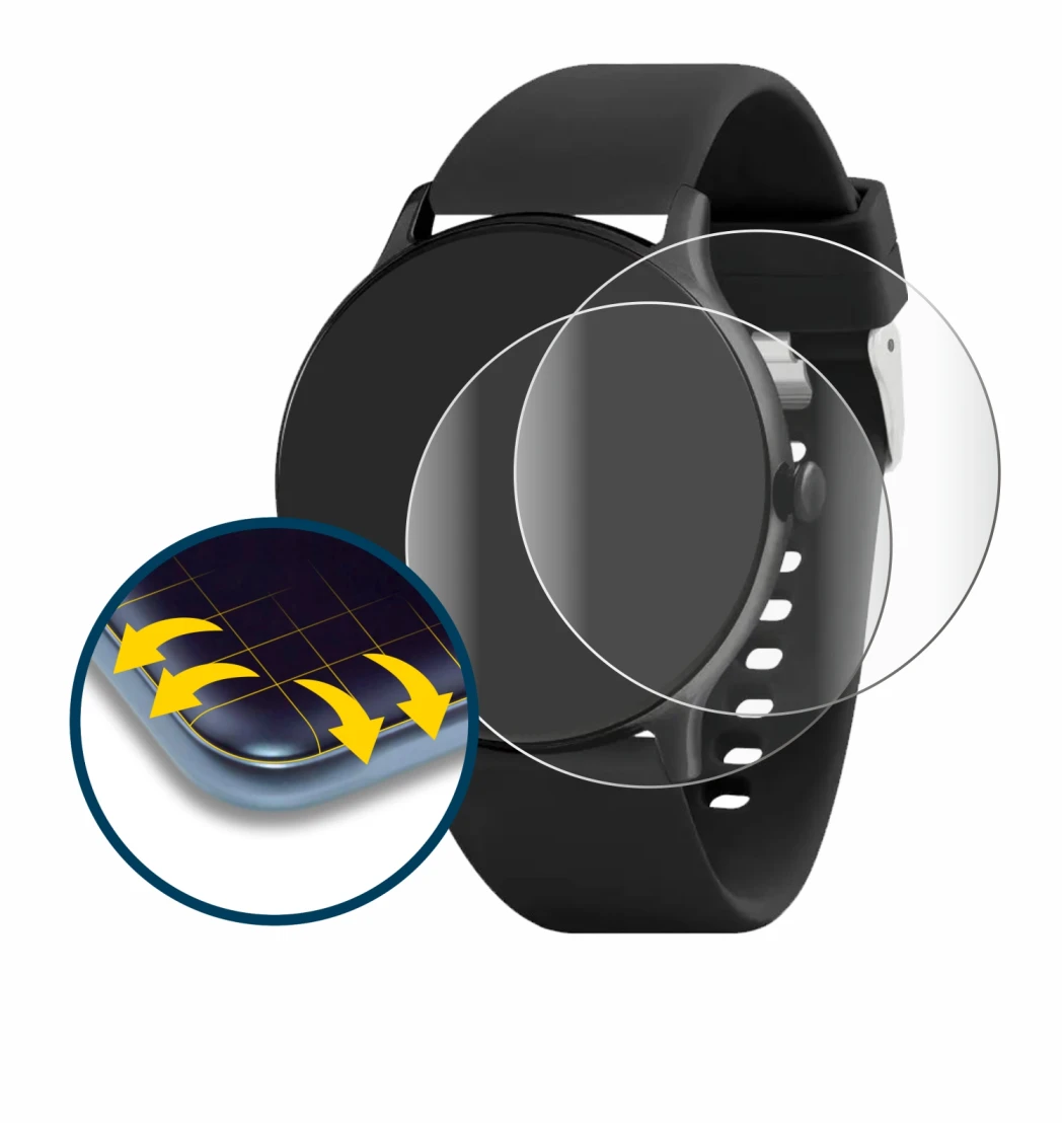 Image of the device Reflex Active Series 22 with a wide variety of screen protectors.