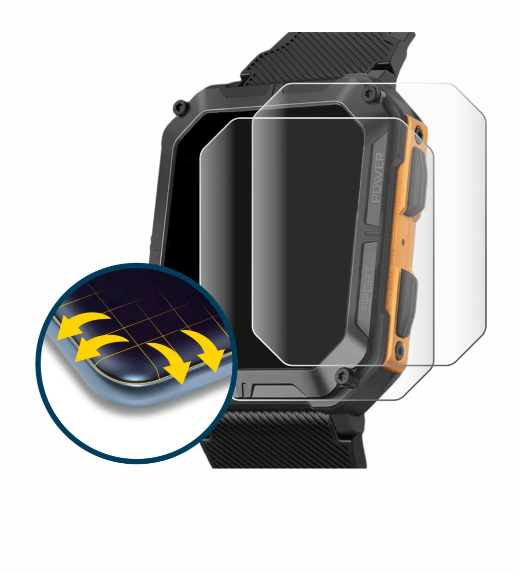 Image of the device Stahlgear Thor with a wide variety of screen protectors.
