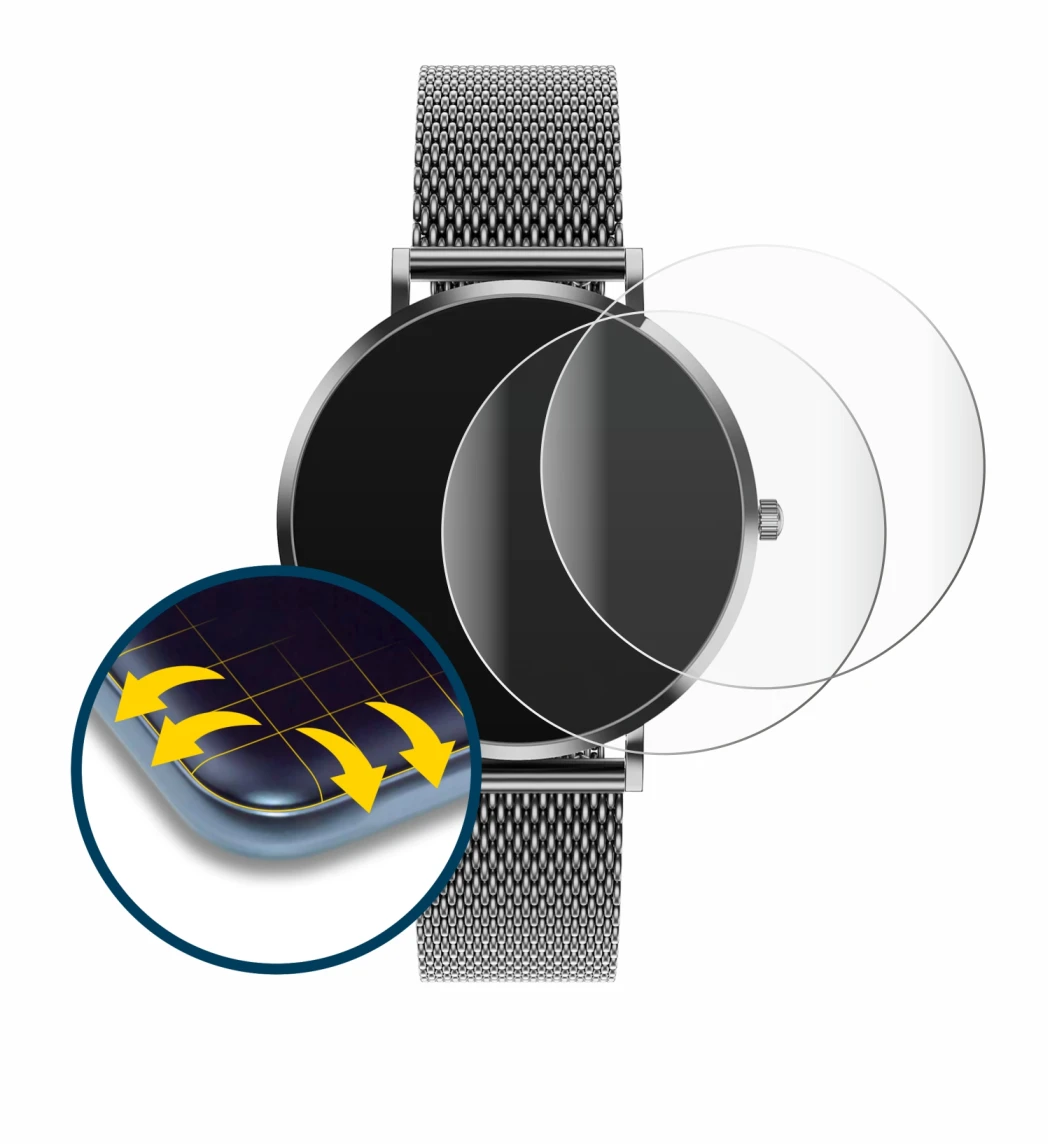 Image of the device Pireware Amory 5 with a wide variety of screen protectors.