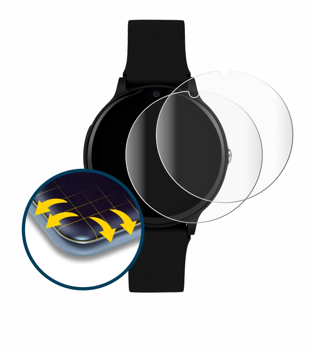 Image of the device One2Track Connect One with a wide variety of screen protectors.