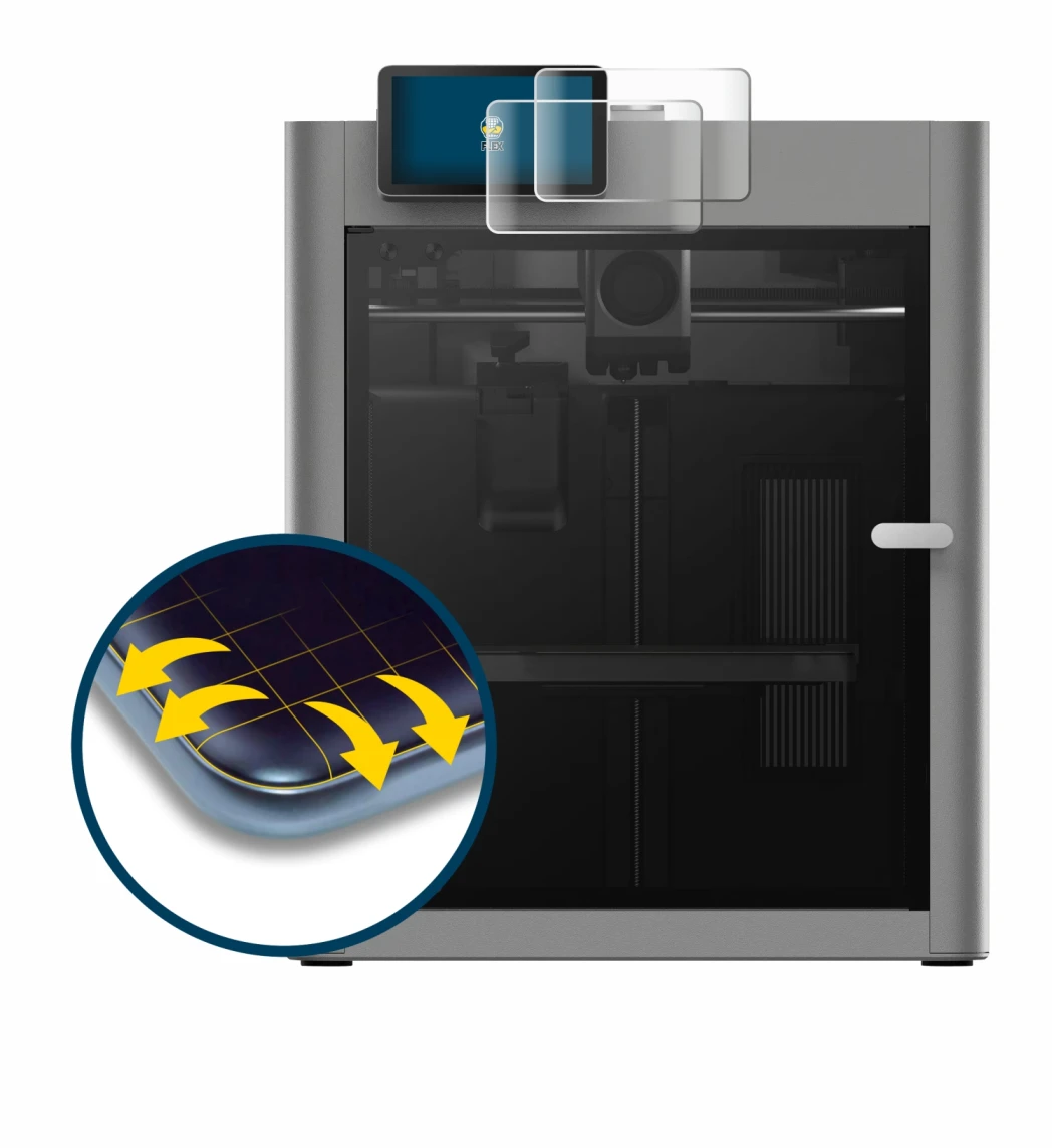 Image of the device Bambu Lab P2S 3D Printer with a wide variety of screen protectors.