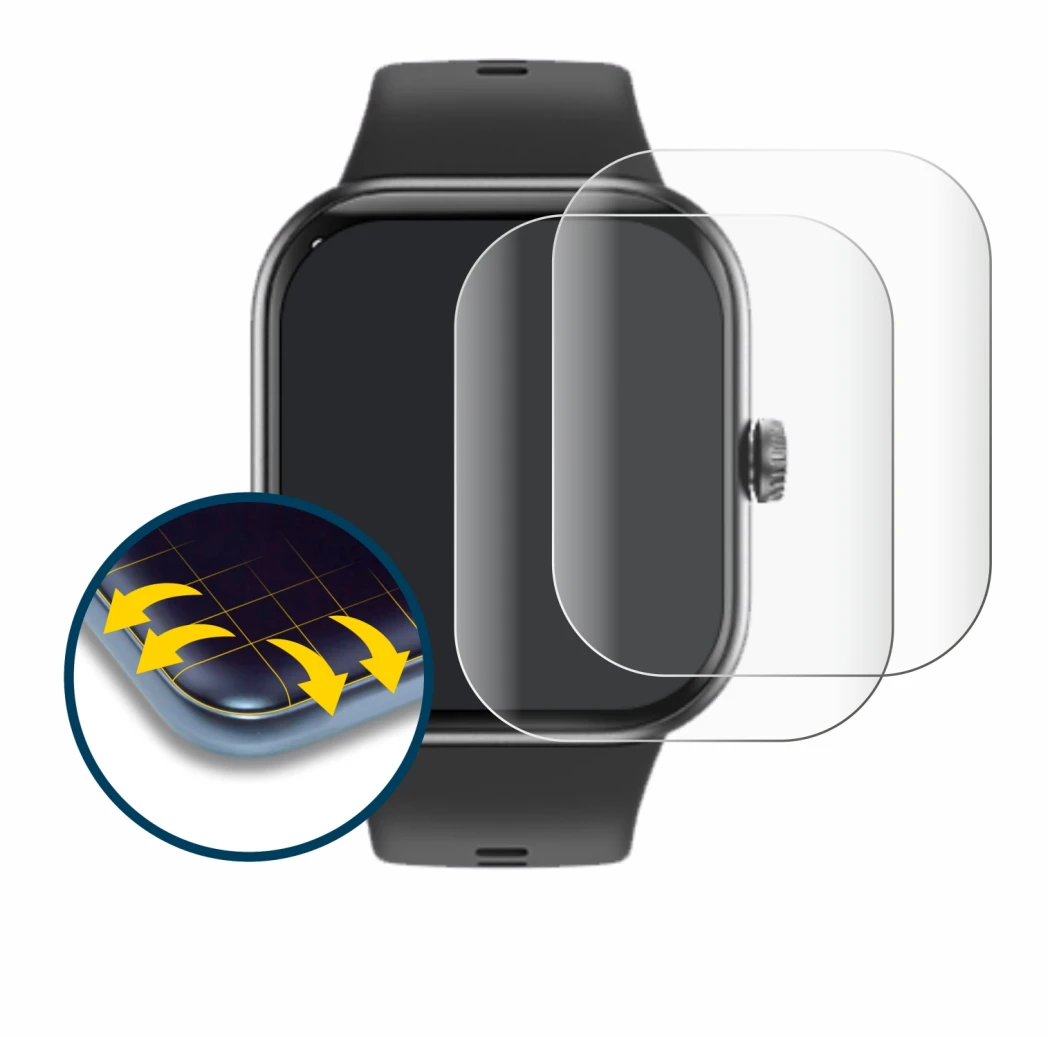 Image of the device Honor Choice InFoWear Watch 2 Pro with a wide variety of screen protectors.