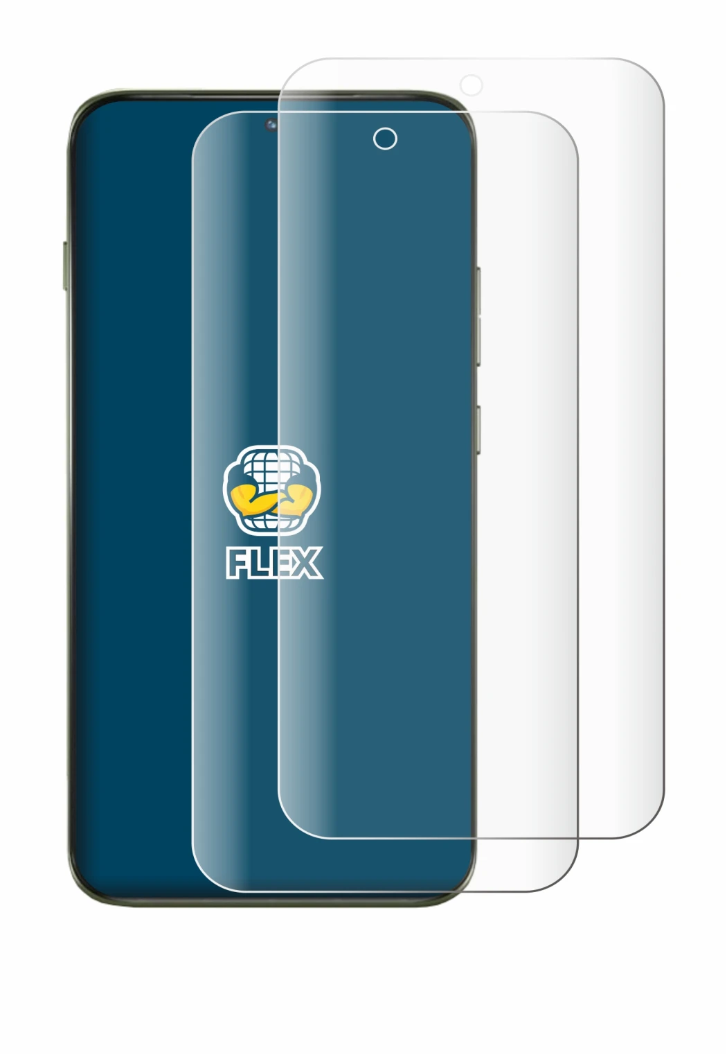 Image of the device Motorola Edge 70 Pro with a wide variety of screen protectors.