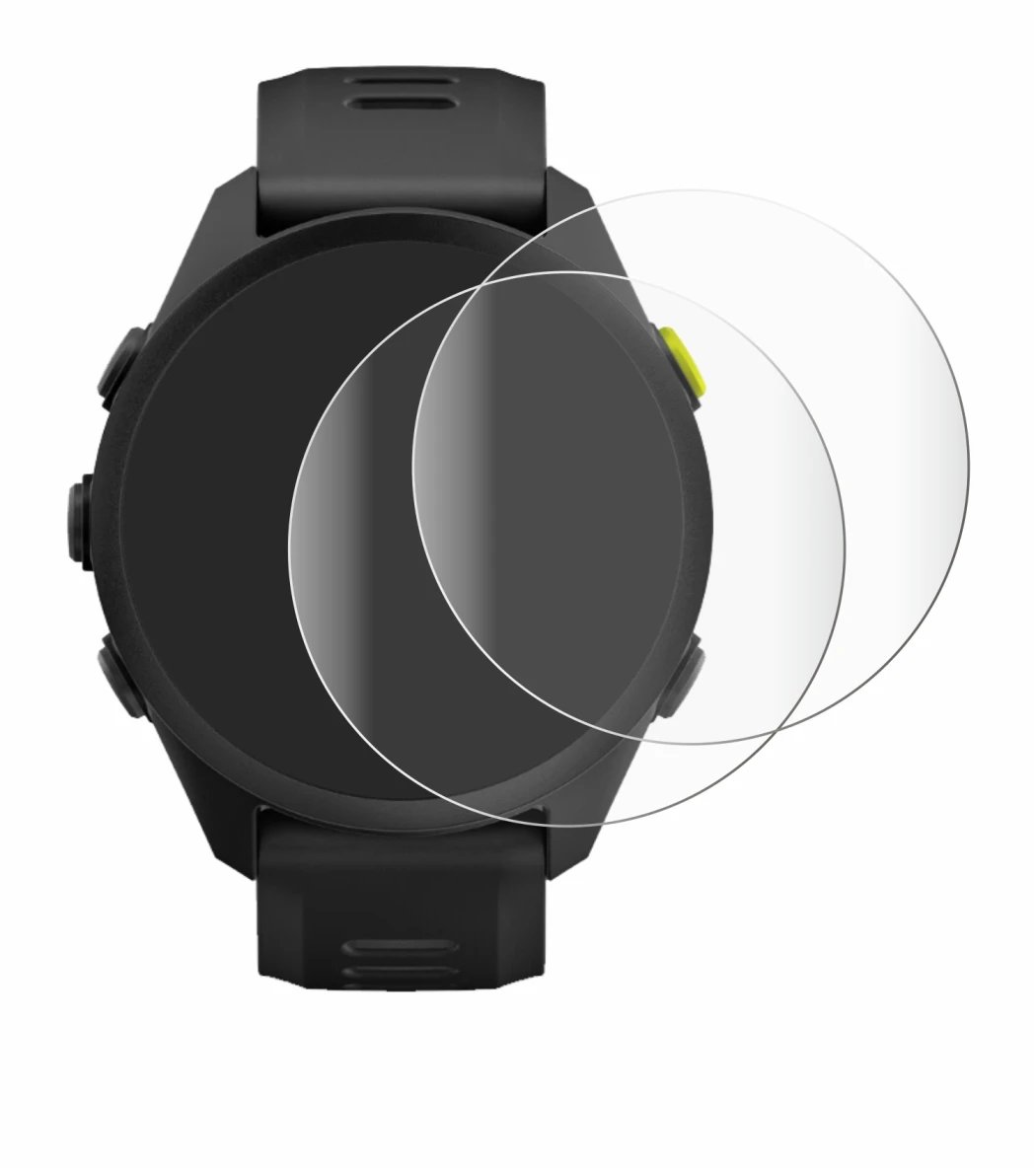 Image of the device Garmin Forerunner 70 with a wide variety of screen protectors.