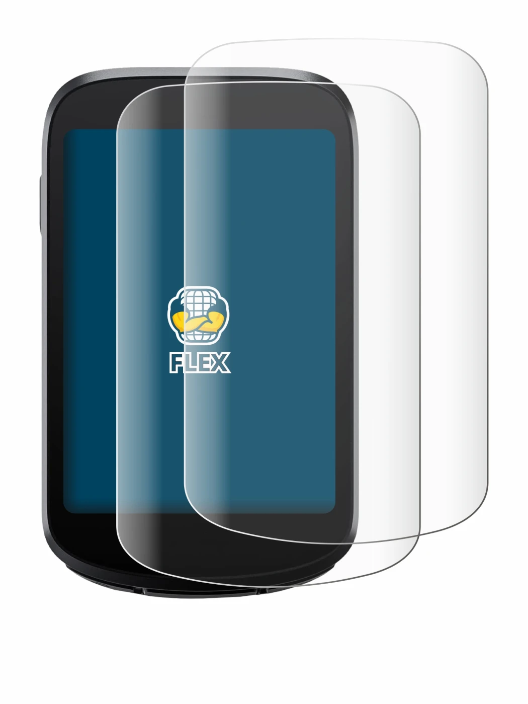 Image of the device iGPSPORT BSC500 with a wide variety of screen protectors.