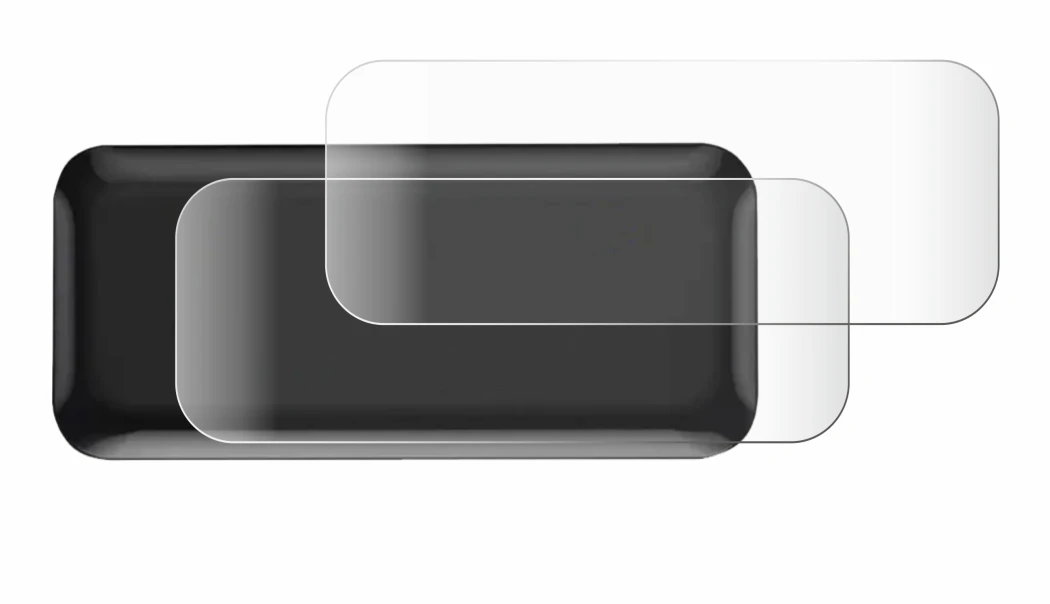 Image of the device Navee V25i Pro with a wide variety of screen protectors.