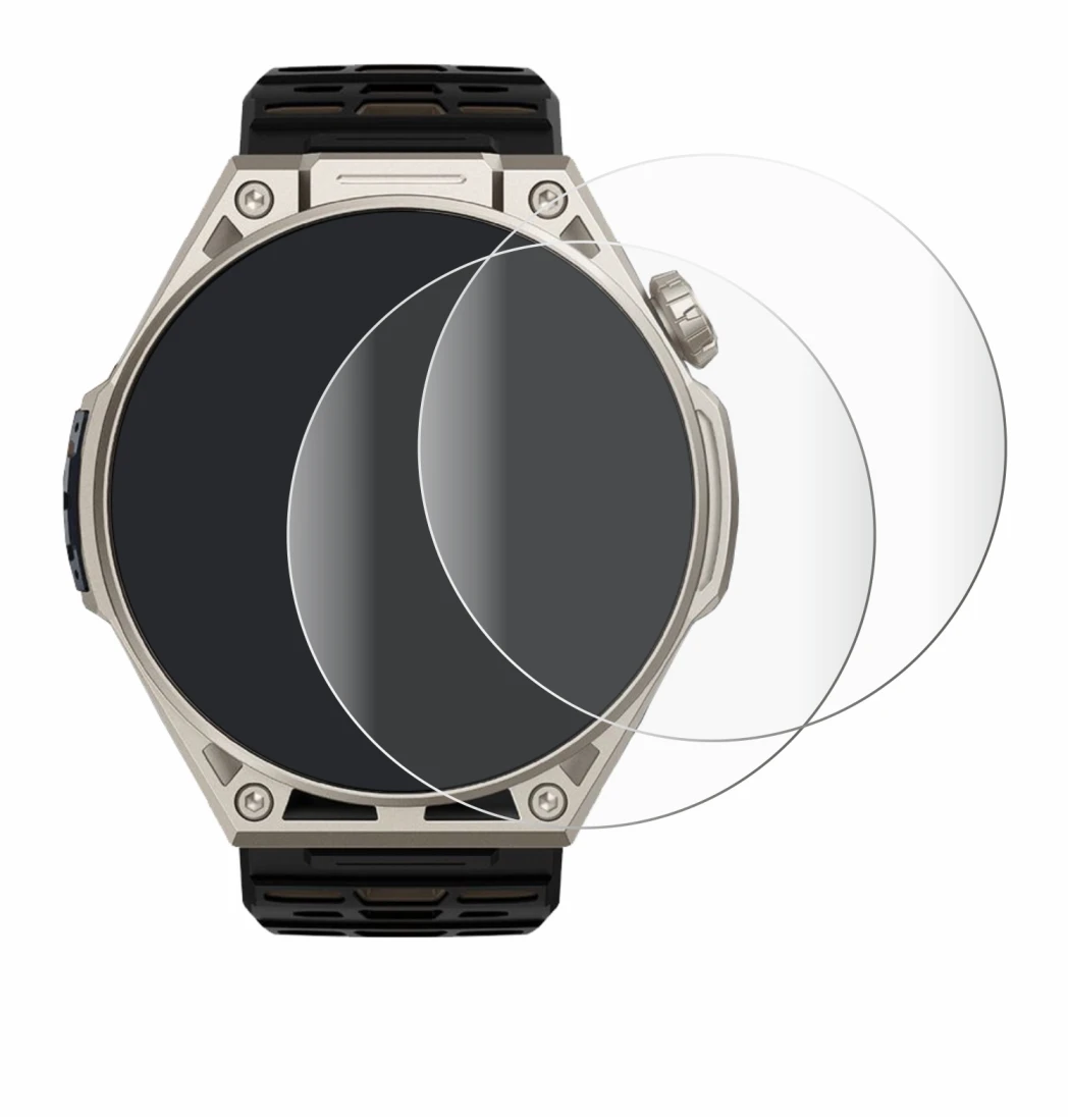 Image of the device Amazfit Balance Ultra with a wide variety of screen protectors.
